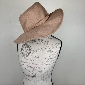 ASN “Harper”wool floppy hat in oatmeal-EUC